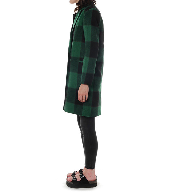Sea NY Plaid Overcoat Sea NY Plaid Overcoat