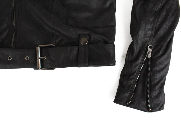 Shearling Collar Moto Jacket Shearling Collar Moto Jacket