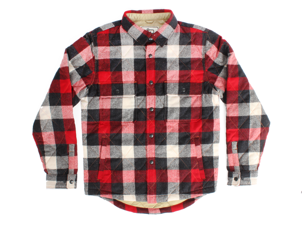Men's Woolrich Quilted Mill Shirt Jacket Men's Woolrich Quilted Mill Shirt Jacket