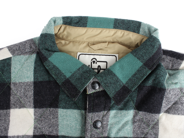 Men's Woolrich Quilted Mill Shirt Jacket Men's Woolrich Quilted Mill Shirt Jacket