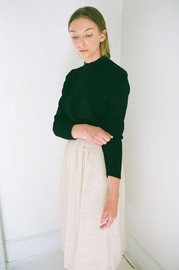 Han Starnes Long-Sleeve Jersey Top - Black Han Starnes Long-Sleeve Jersey Top - Black