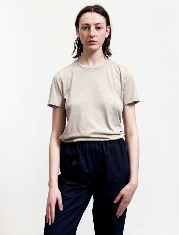 Organic by John Patrick Boy Tee Beige Mélange Organic by John Patrick Boy Tee Beige Mélange