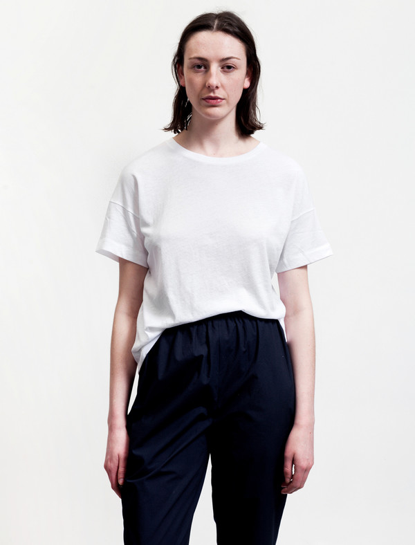 Organic by John Patrick Classic Tee White Organic by John Patrick Classic Tee White