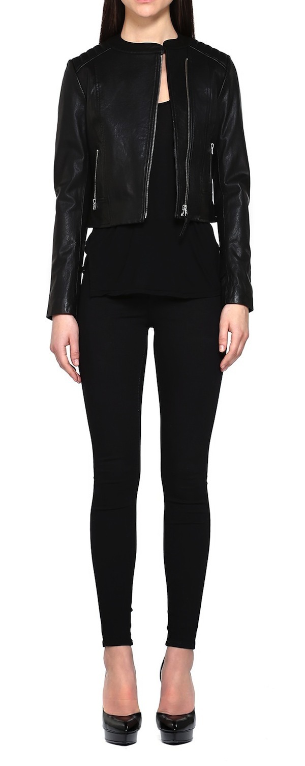 Mackage Misha Cropped Leather Jacket Mackage Misha Cropped Leather Jacket
