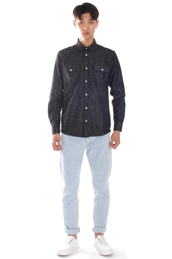 Men's Soulland Tom Shirt Black Men's Soulland Tom Shirt Black
