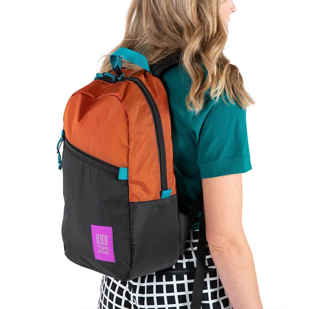 Topo Designs TOPO Light Pack - Clay/Black | Garmentory