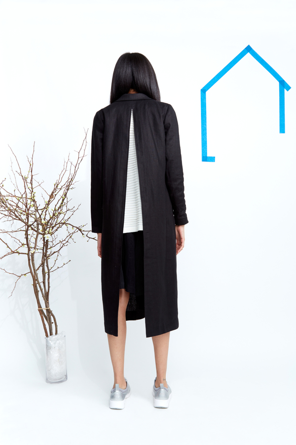 Nomia Slit Back Duster Nomia Slit Back Duster