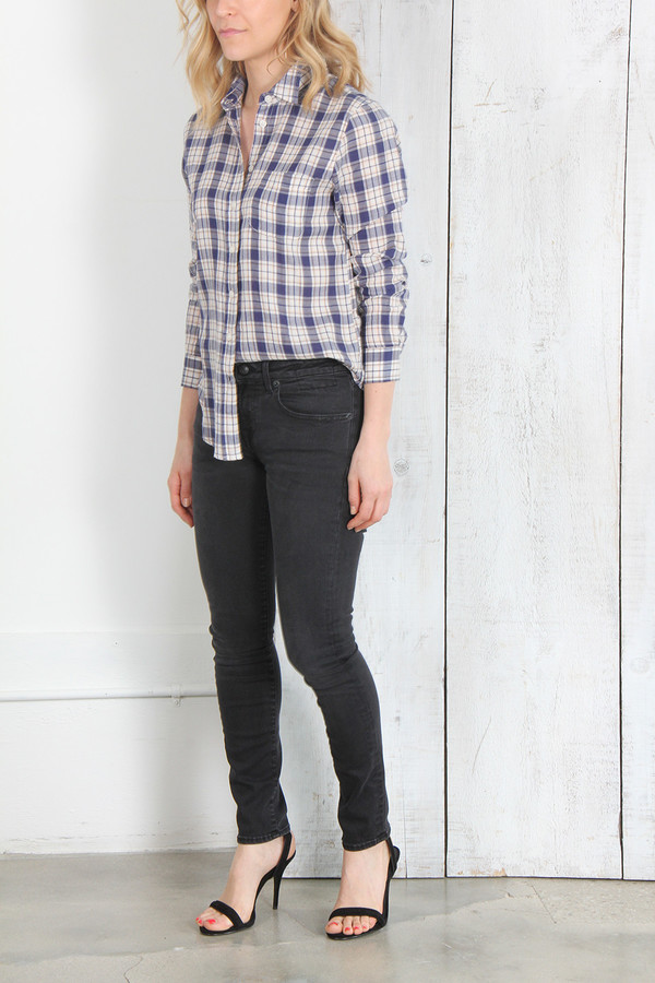 R13 KATE SKINNY IN BLACK COUNTRY R13 KATE SKINNY IN BLACK COUNTRY