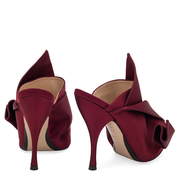 No. 21 'Ronny' satin mule No. 21 'Ronny' satin mule