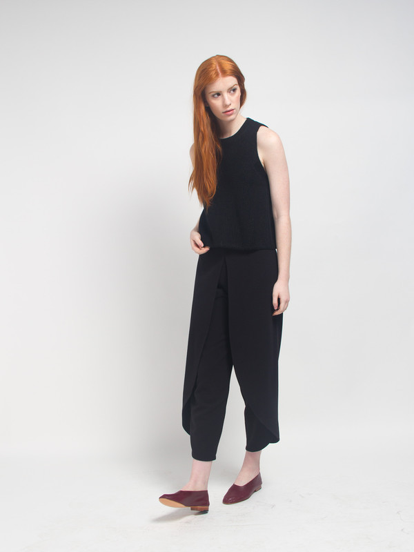 Eleven Six Ruby Sweater Tank Black Eleven Six Ruby Sweater Tank Black