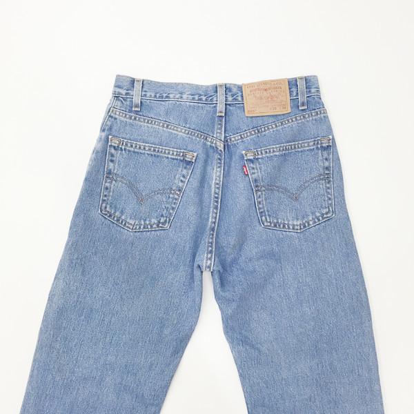 B Sides Jeans - Levi's 505 Patchwork Denim Jeans B Sides Jeans - Levi's 505 Patchwork Denim Jeans