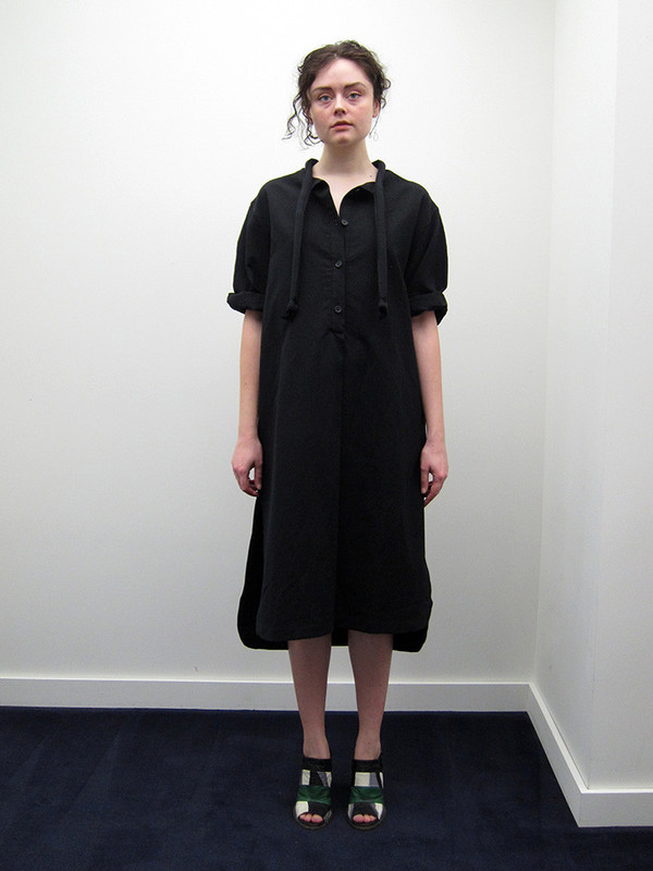 CristaSeya Caftan Dress w/Padded Collar CristaSeya Caftan Dress w/Padded Collar