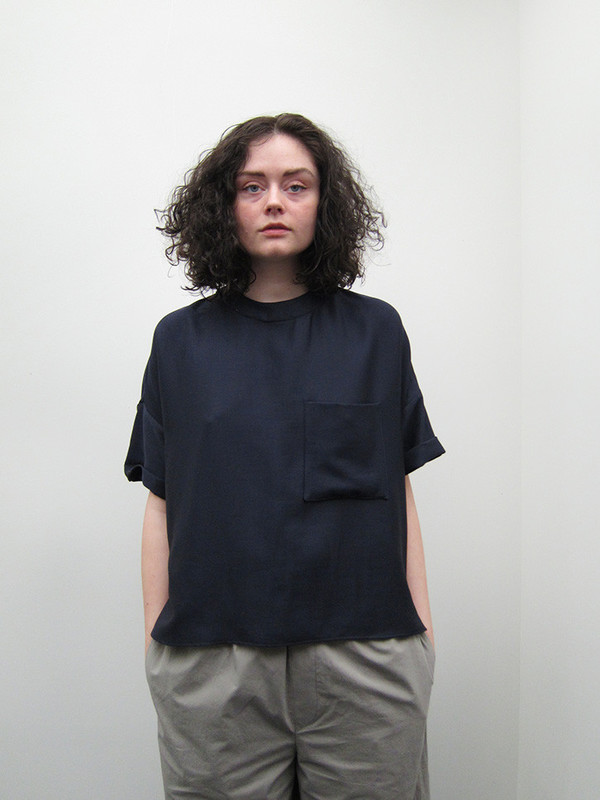 Unisex Suzanne Rae Oversized Pocket T, Viscose Unisex Suzanne Rae Oversized Pocket T, Viscose