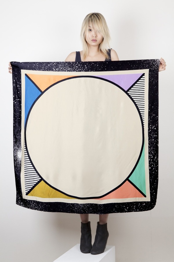 Julie Thevenot SAMSARA SILK SCARF Julie Thevenot SAMSARA SILK SCARF