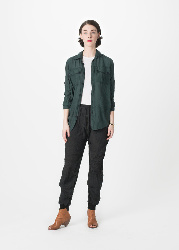 Katharine E Hamnett x YMC Habotai Silk Shirt Katharine E Hamnett x YMC Habotai Silk Shirt