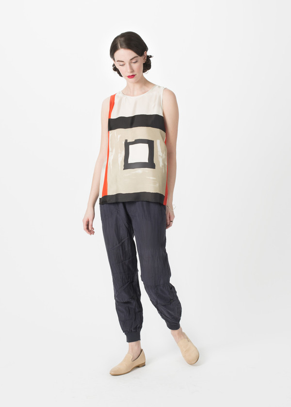 Katharine E Hamnett x YMC Habotai Silk Trouser Katharine E Hamnett x YMC Habotai Silk Trouser
