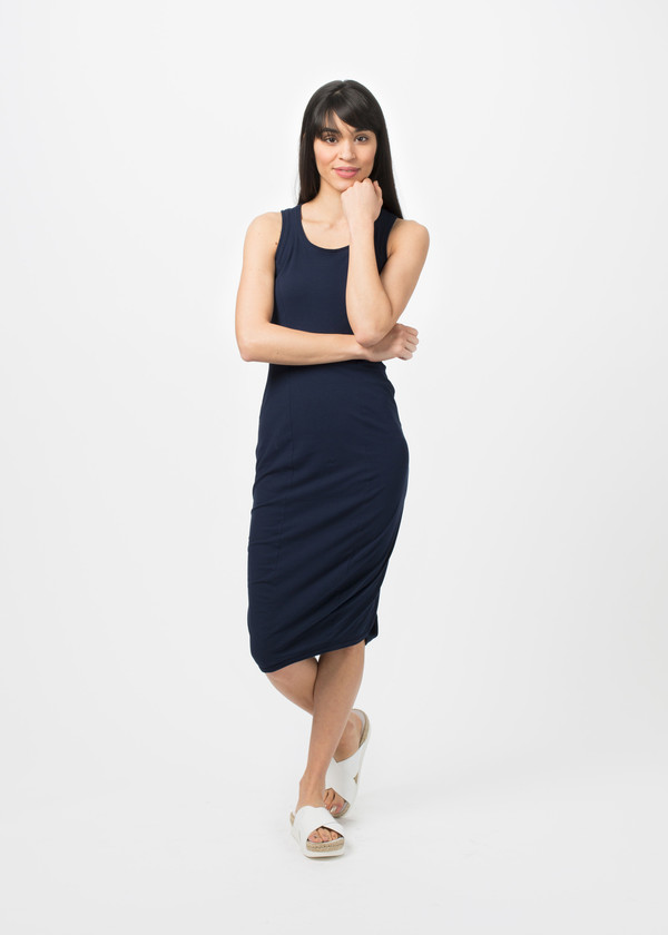 Rundholz BL Tucked Fitted Dress Rundholz BL Tucked Fitted Dress