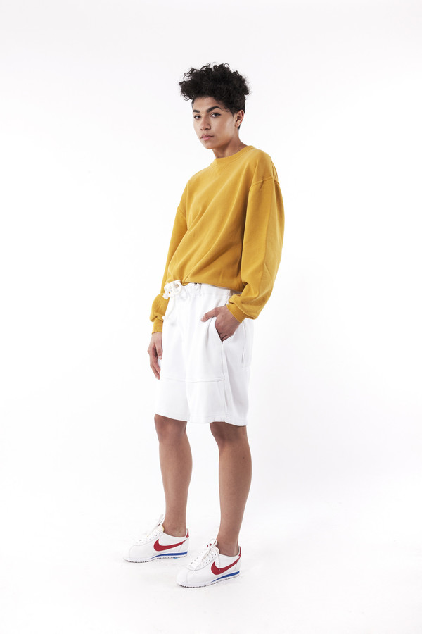 Ikumi Rib Pants (White) Ikumi Rib Pants (White)