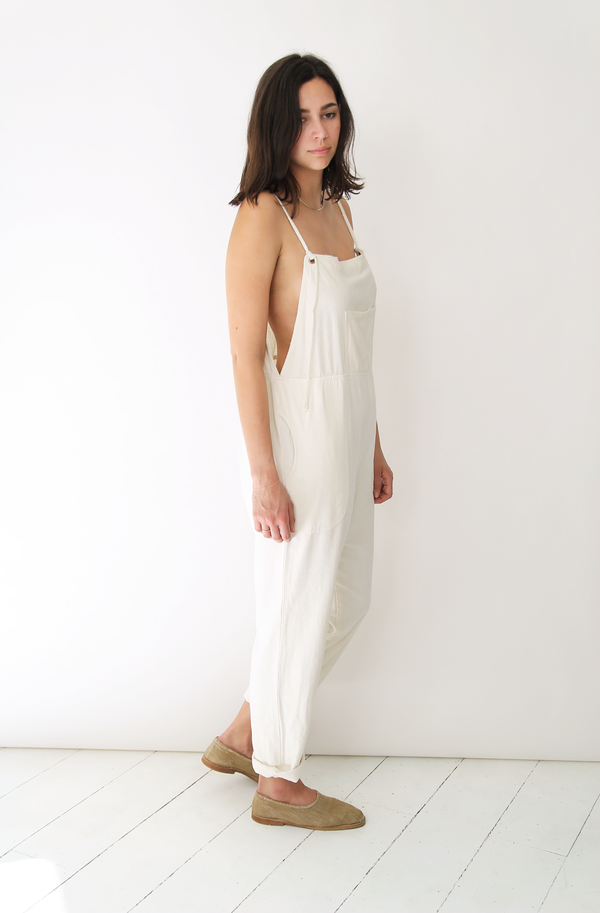 Lacausa RAW SILK OVERALLS Lacausa RAW SILK OVERALLS