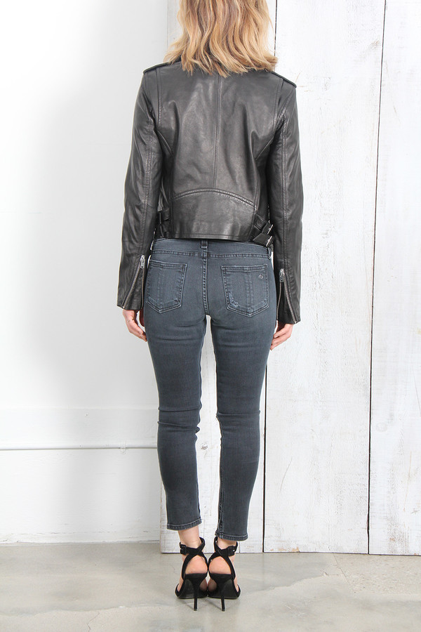IRO ASHVILLE LEATHER JACKET IRO ASHVILLE LEATHER JACKET