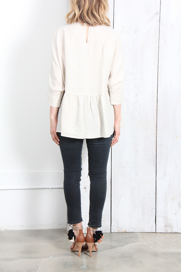 Rachel Comey REUNION TOP IN NATURAL Rachel Comey REUNION TOP IN NATURAL