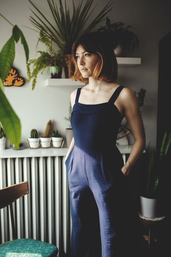 Birds of North America Sugarbird Jumpsuit (Navy) Birds of North America Sugarbird Jumpsuit (Navy)