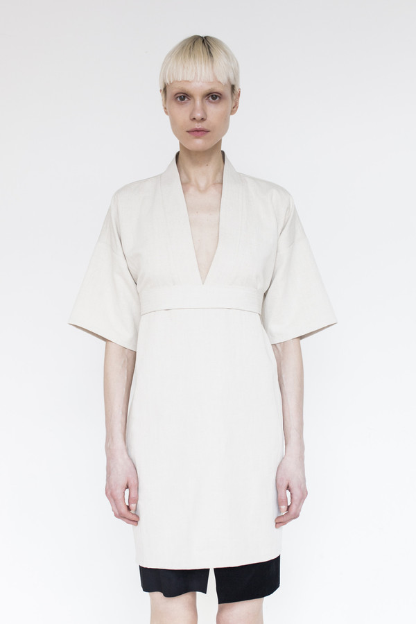 Assembly Cotton Karate Dress - Natural Assembly Cotton Karate Dress - Natural