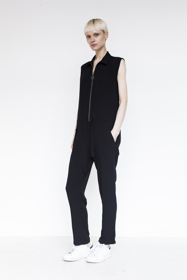 Assembly Crepe Coveralls Assembly Crepe Coveralls