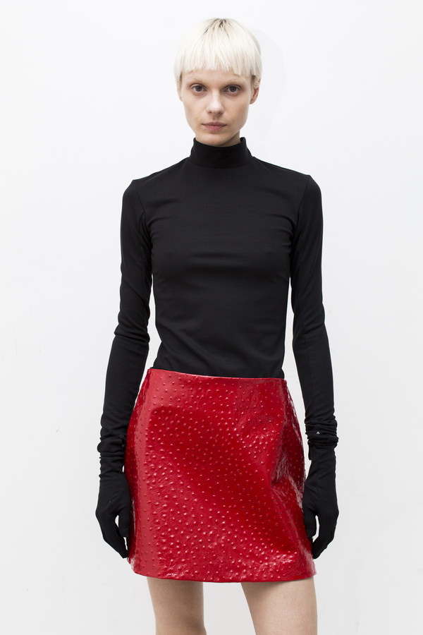 LRS Patent Leather Mini Skirt LRS Patent Leather Mini Skirt