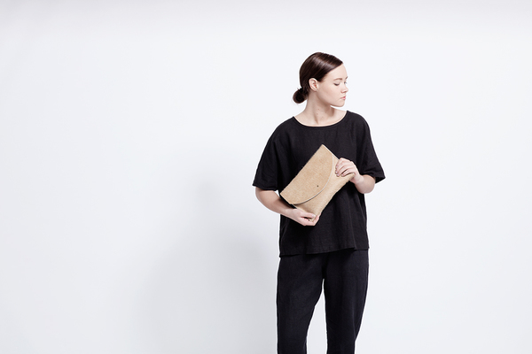 Primecut BLACK ENVELOPE CLUTCH Primecut BLACK ENVELOPE CLUTCH