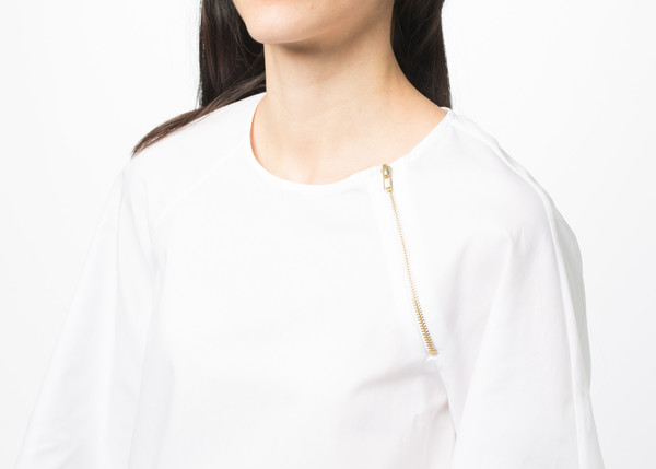 Harvey Faircloth A-Line Zipper Top Harvey Faircloth A-Line Zipper Top
