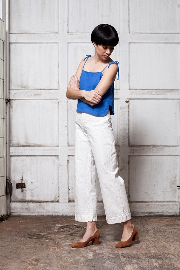 Jesse Kamm Sailor Pant - salt white Jesse Kamm Sailor Pant - salt white