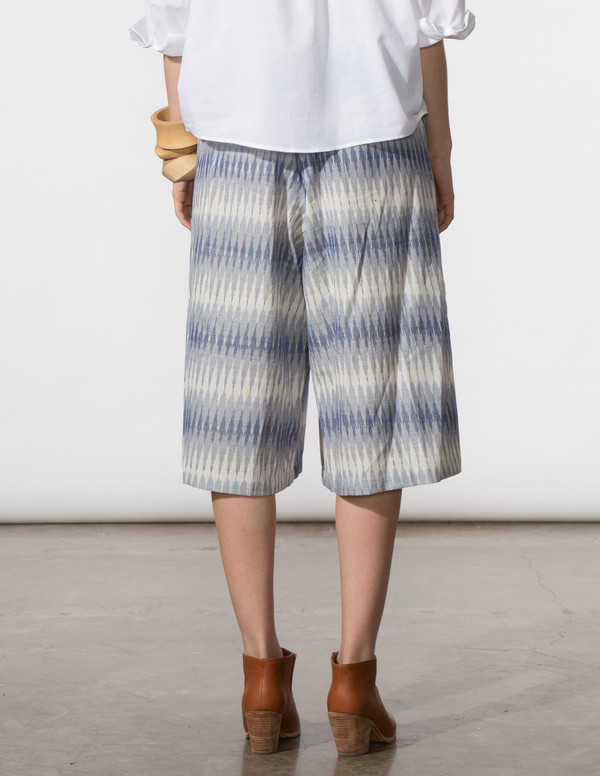 SBJ Austin Beth Pant in Blue Ikat SBJ Austin Beth Pant in Blue Ikat