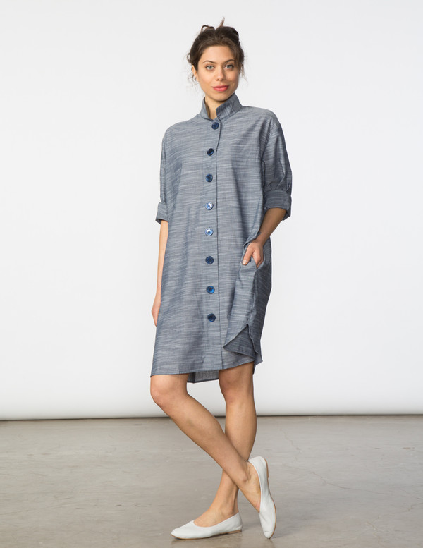 SBJ Austin Stacey Dress in Chambray SBJ Austin Stacey Dress in Chambray