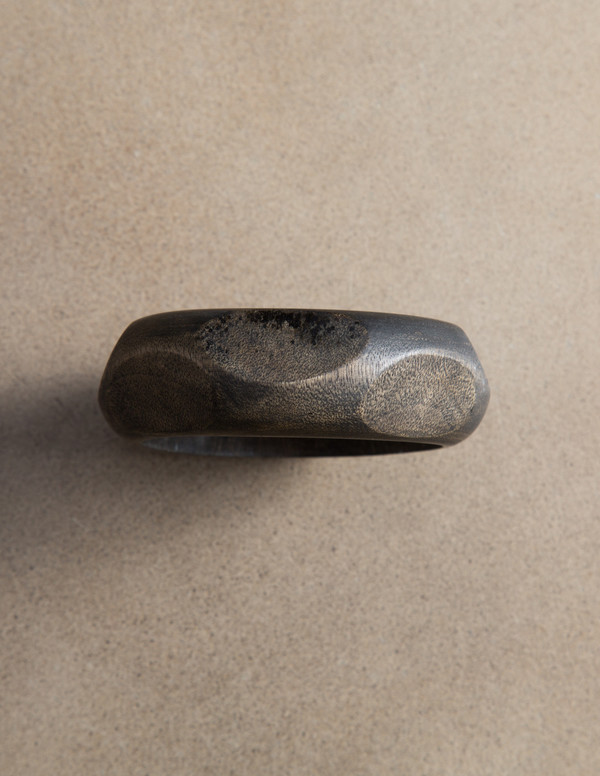SBJ Austin Wooden Bracelet in Black SBJ Austin Wooden Bracelet in Black