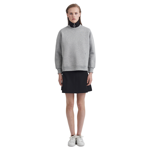 Wood Wood Willow Sweatshirt in Grey Melange Wood Wood Willow Sweatshirt in Grey Melange