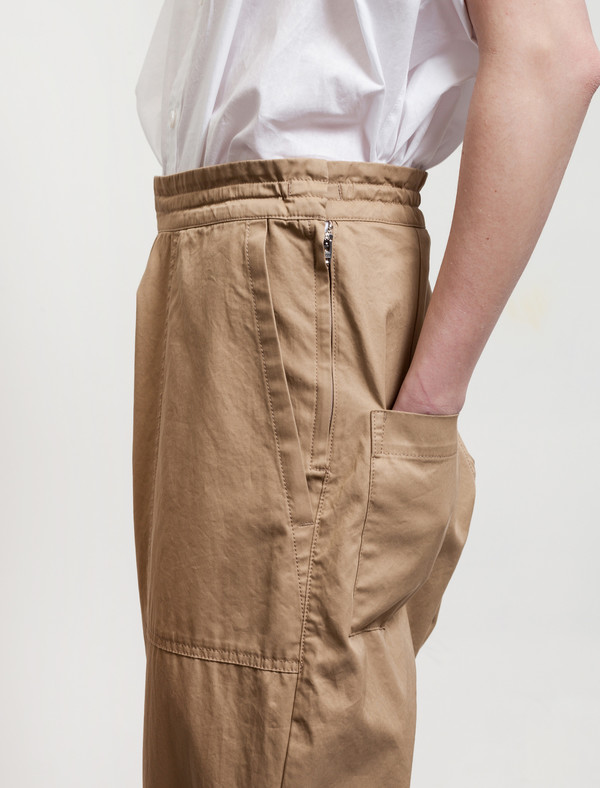 Ys by Yohji Yamamoto Patch Pocket Trousers Khaki Ys by Yohji Yamamoto Patch Pocket Trousers Khaki