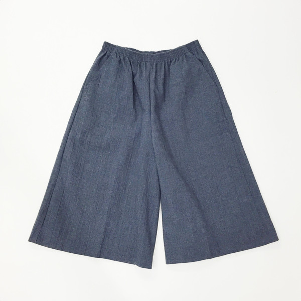 Textured Cotton Culotte Textured Cotton Culotte