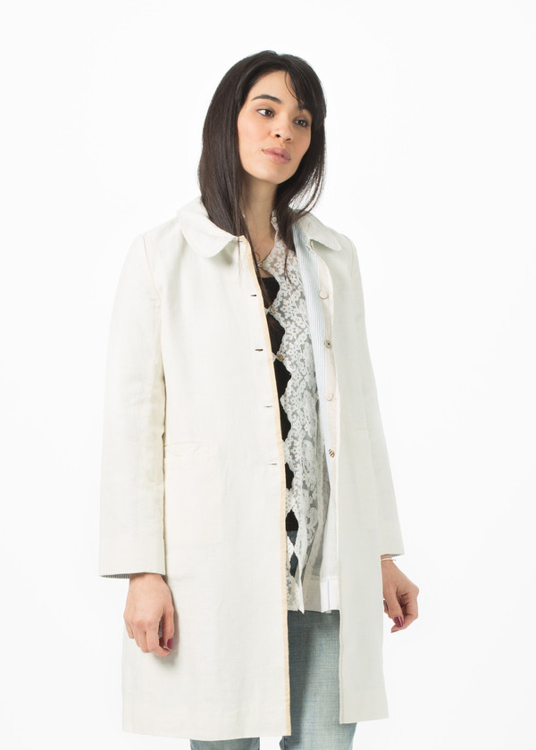 Pero Reversible Linen Coat Pero Reversible Linen Coat