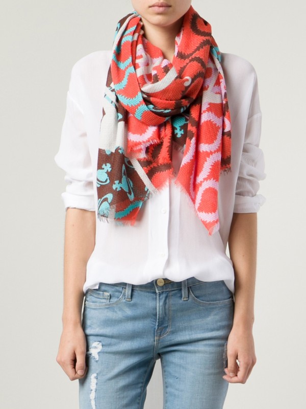 Vivienne Westwood Worlds End Scarf Vivienne Westwood Worlds End Scarf