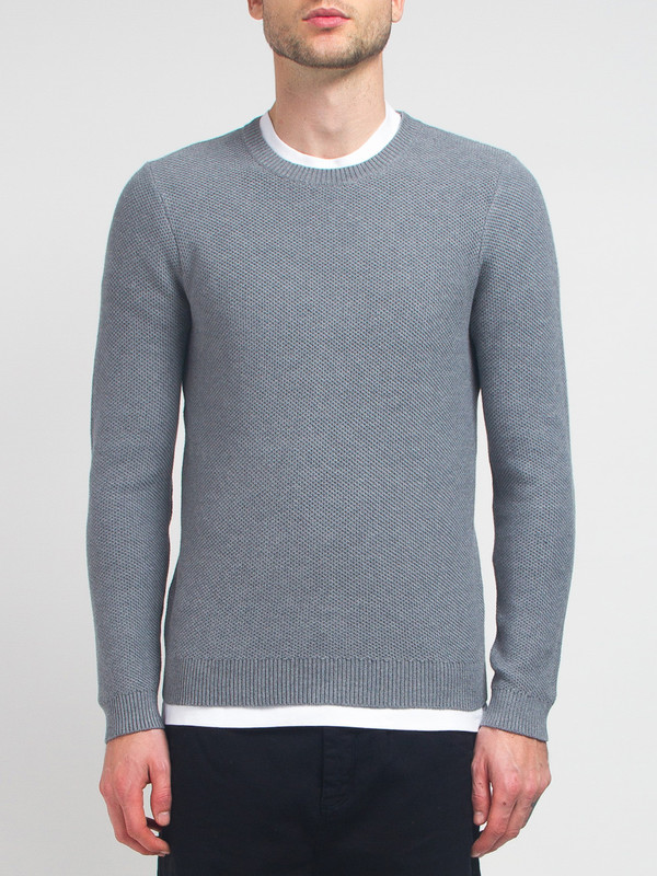 Men's Folk Honeycomb Knit Sweater Men's Folk Honeycomb Knit Sweater