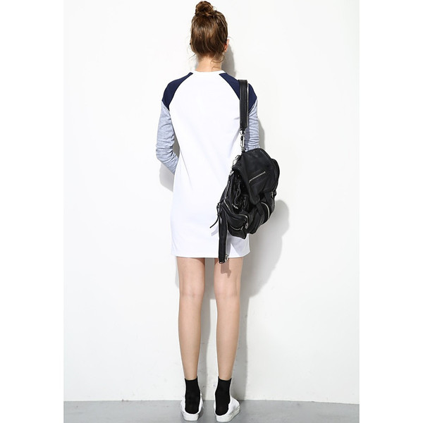 FEW MODA Fall Geometric Prints Dress FEW MODA Fall Geometric Prints Dress