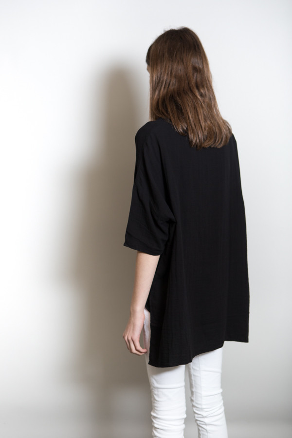 Oak Linen Jersey Wide Tee Oak Linen Jersey Wide Tee