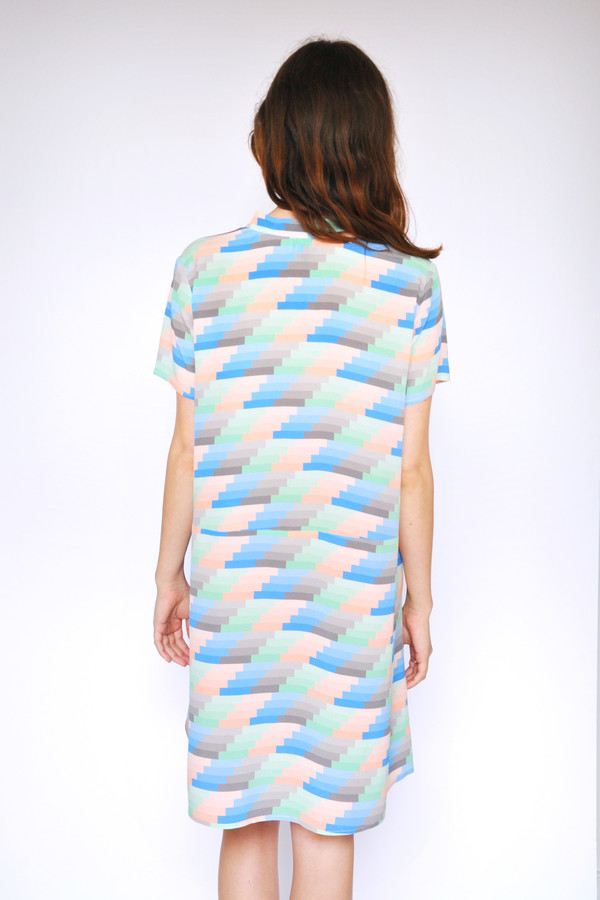 Dusen Dusen Gradient Stripe Oversize Tee Dress Dusen Dusen Gradient Stripe Oversize Tee Dress