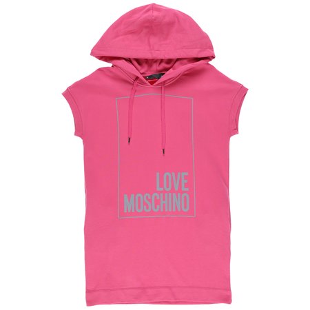 love moschino box logo sweatshirt