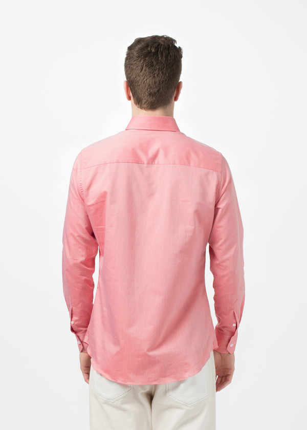 Shockoe Men's Shockoe Micro Check Button Down - Salmon Pink Shockoe Men's Shockoe Micro Check Button Down - Salmon Pink