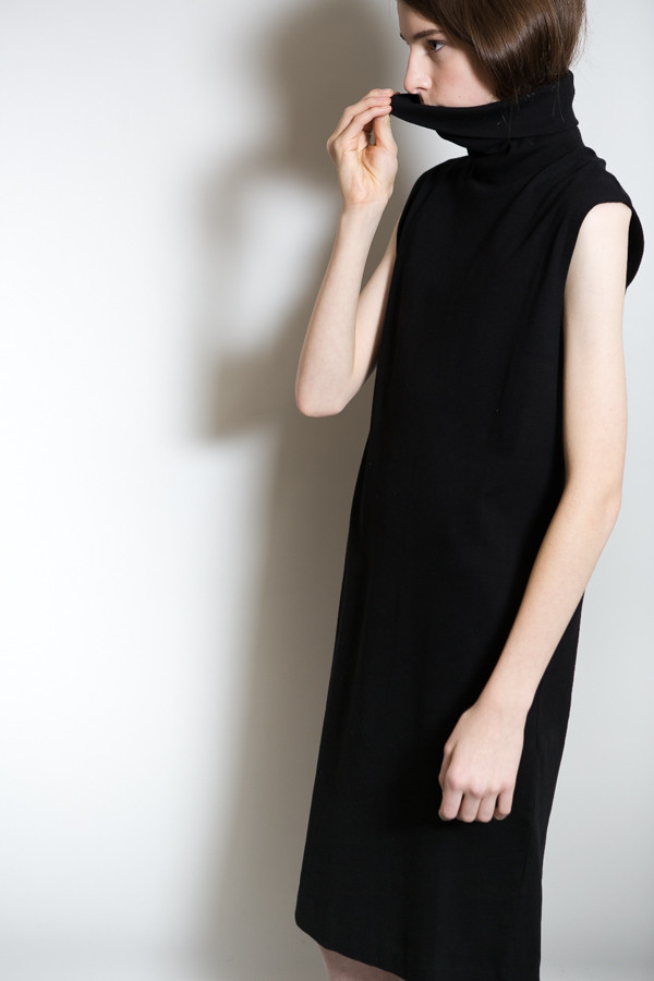 Kowtow Turning Pages Dress - Black Kowtow Turning Pages Dress - Black