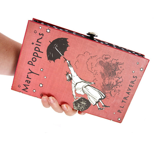 Chick Lit Designs Mary Poppins Book Clutch Chick Lit Designs Mary Poppins Book Clutch