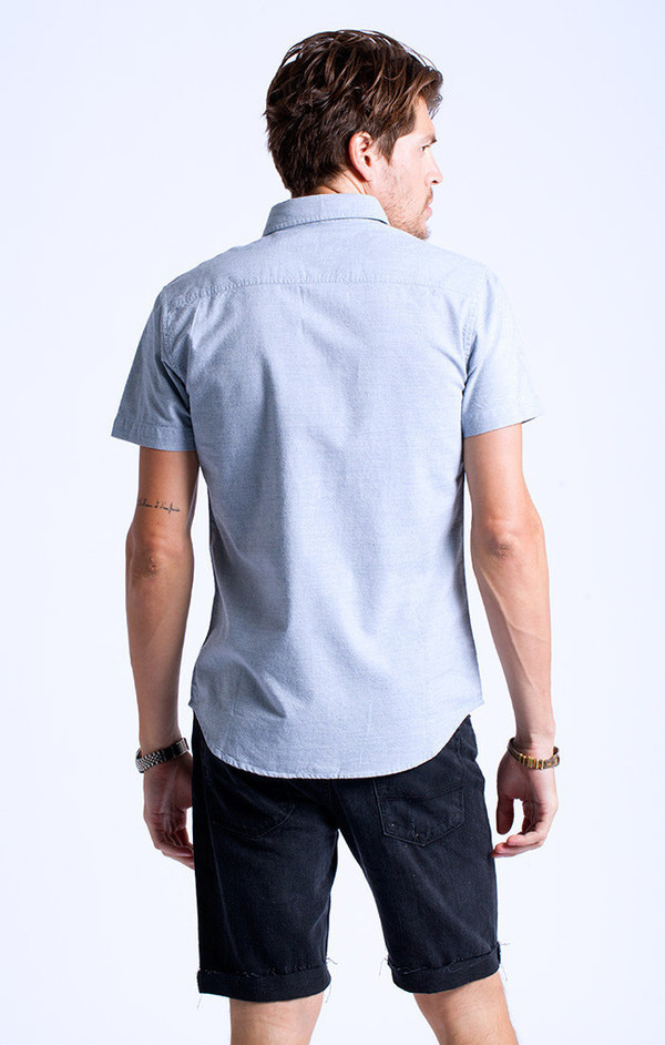 Men's Sol Angeles Ikat Chambray Short Sleeve Shirt Men's Sol Angeles Ikat Chambray Short Sleeve Shirt