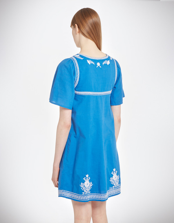 YMC Floral Embroidery Dress YMC Floral Embroidery Dress
